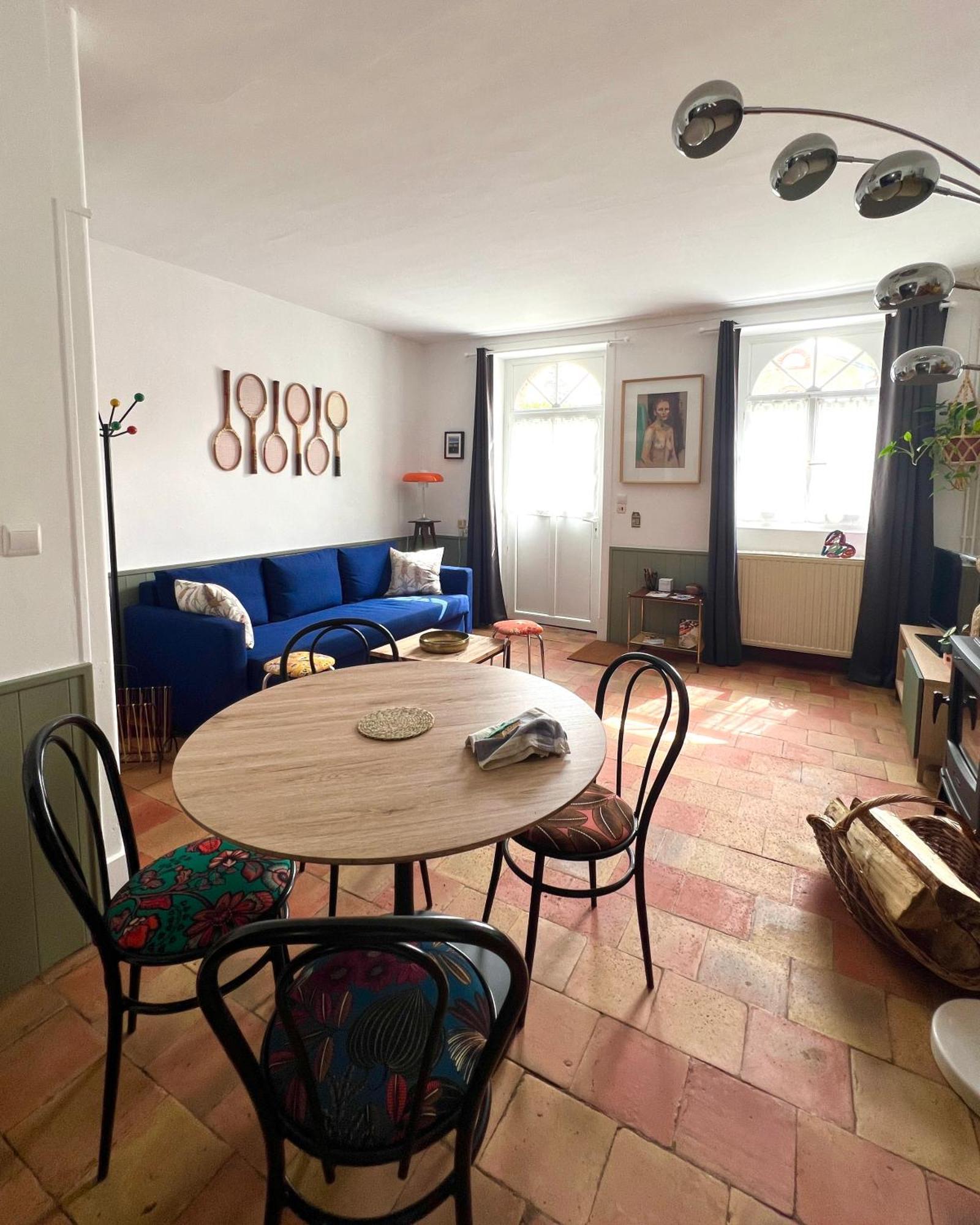 Charmante Maisonette A Arconnay Екстериор снимка